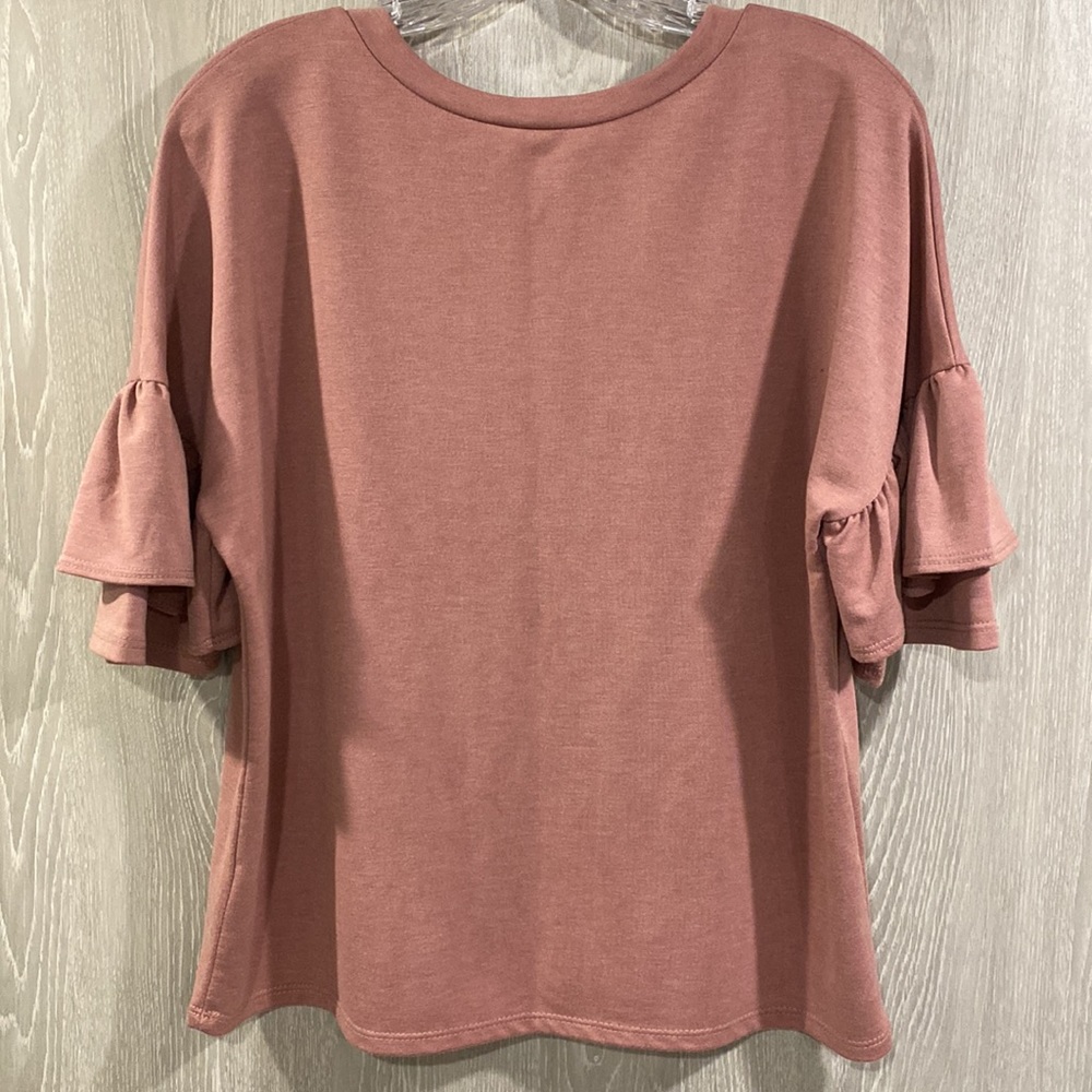 Soprano Ruffle Sleeve Blouse - Picture 2 of 5